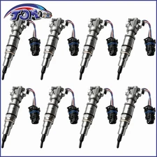 8X Fuel Injector For 2004-2007 Ford 6.0L Powerstroke Diesel 4C3Z9E527AA