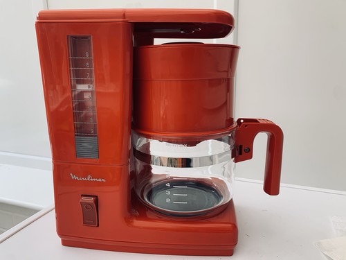 MOULINEX Retro Coffee Maker 9100 Red 80s Vintage Filter Coffee Machine UNUSED - Picture 9 of 17