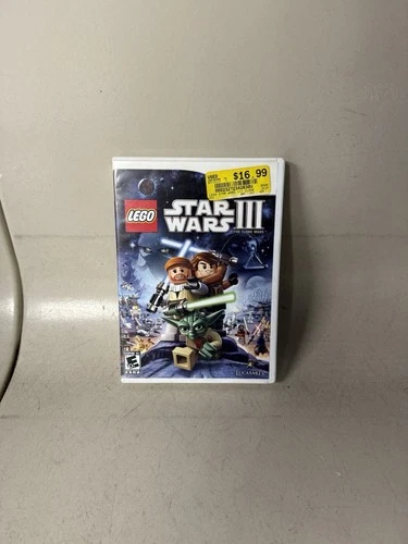 LEGO Star Wars III 3: The Clone Wars (Nintendo Wii) CIB COMPLETE & TESTED
