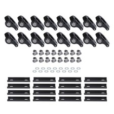 Summit Rocker Arms Pedestal Mount Full Roller Aluminum 1.7 Ratio Chevy