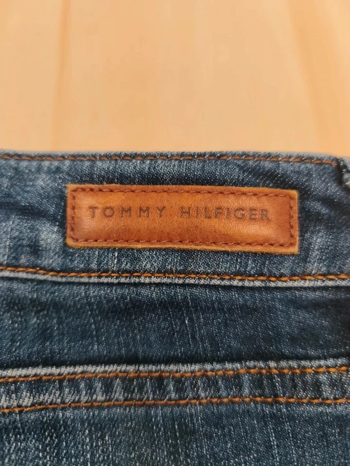 Jean Femme Tommy Hilfiger Original Bleu W30 L32 Taille 40 Coupe Droite #207 - Photo 3/4