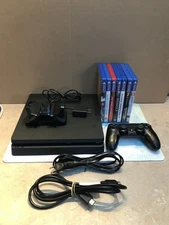 PlayStation 4 Slim | PS4 Bundle - Controller - Charge Stand - Games - Cables