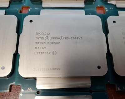 Intel Xeon E5-2699 v3 2.30GHz 18-Core Server CPU LGA2011-3 SR1XD