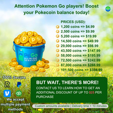 Pokemon GO  Cheap PokeCoins  Go Pass  Global Ticket  Remote Max Battler Box