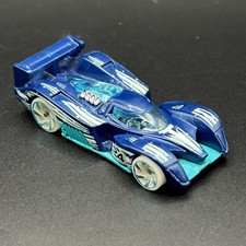 2010 Hot Wheels 24 Ours Blue Teal 24 Race Car T9680 Diecast Vehicle Loose
