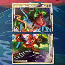 Pokemon Rayquaza & Deoxys Legende 2er Set 89 90/90 LP & NM Englisch Karten