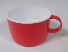 United Airlines Vintage Inflight Coffee/Tea Service Red/White Cup