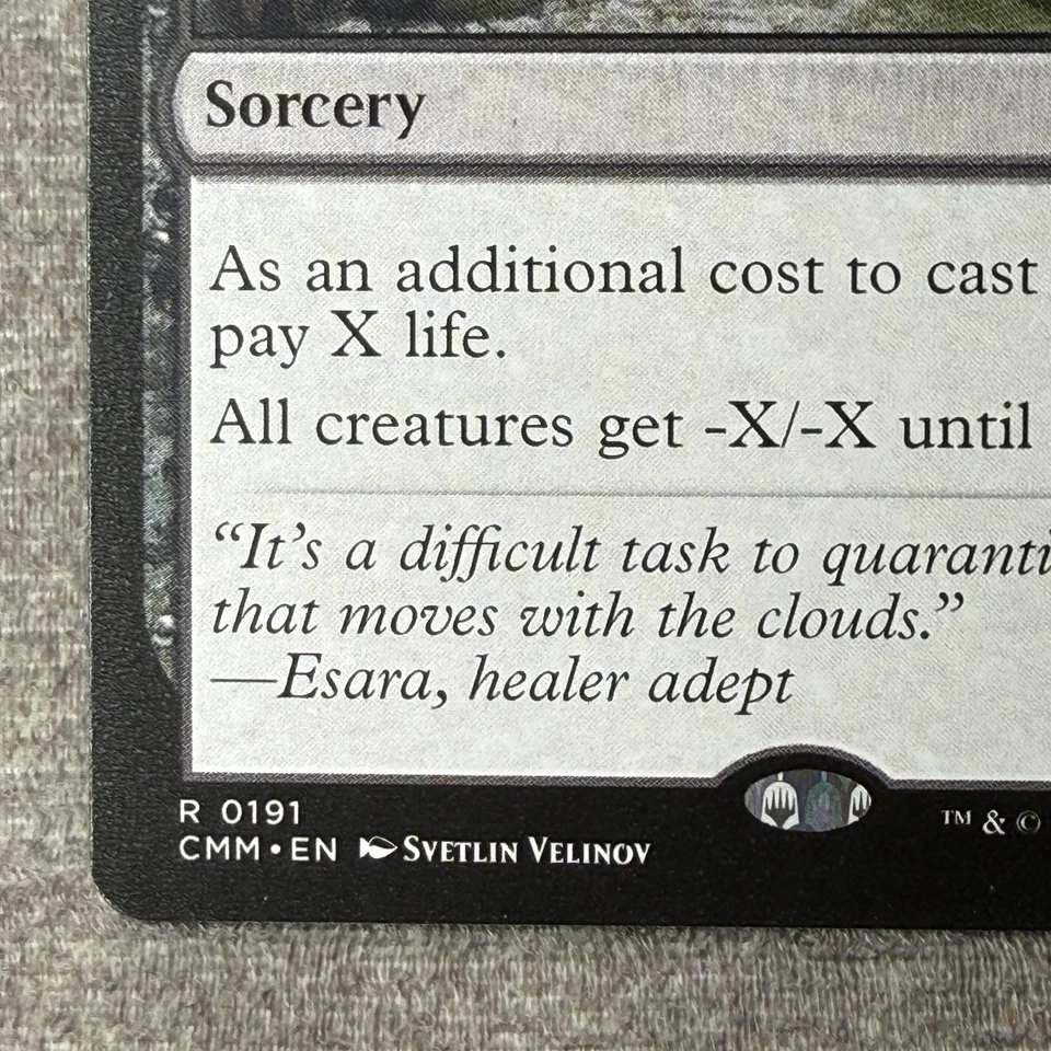 Toxic Deluge – Commander Masters (CMM) #191 LP Non-Foil - Image 4 of 4