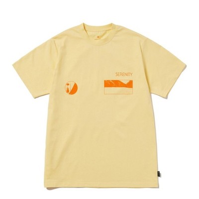 Snow Peak CF Landscape T-Shirt Yellow