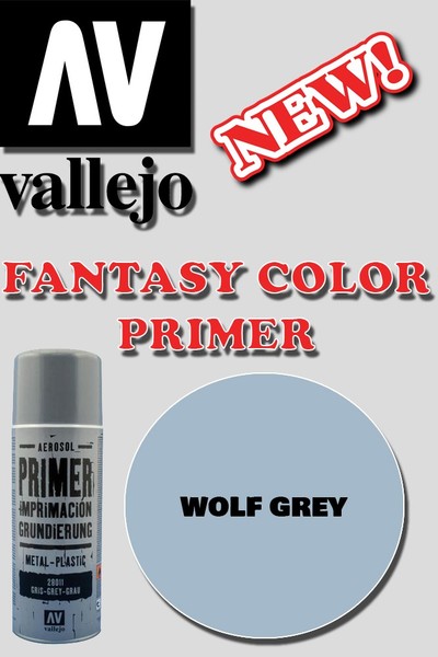 Vallejo Fantasy Color Primer Wolf Grau 28020 Vallejo Farben-image