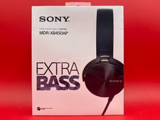 Sony MDR-XB450AP Extra Bass Headphones black MDRXB450APBQ            