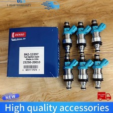 New 6Pcs Denso Fuel Injectors 23250-20010 For 1994-2003 Lexus ES300 Toyota Camry