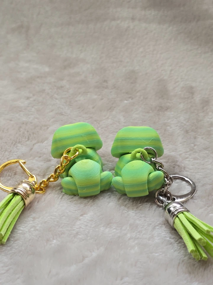 Süßer Frosch Schlüsselanhänger cute frog Keychain - Bild 3 von 3