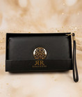 REBECCA & RIFKA Woman’s Wallet Black Color, Zipper. NWT Minimalist Classic — photo 1