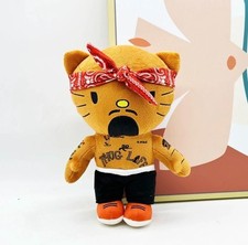 Hello Kitty As TUPAC SHAKUR Rapper Plush Doll Soft Stuffed Figure Plush Toy 25cm