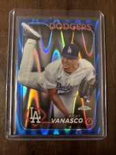 2024 Topps Chrome Update Series Ricky Vanasco #USC60 Blue Wave /150