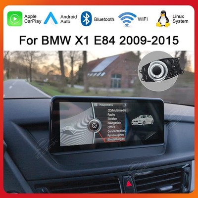 10,25 Zoll Autoradio Linux CarPlay WIFI BT für BMW X1 E84 with iDrive Controller