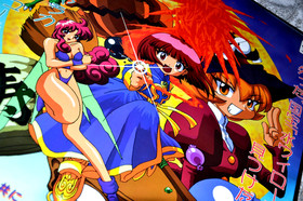 Magical Night Dreams COTTON 2 - Promotional B2 size Poster - Saturn Japan 1998