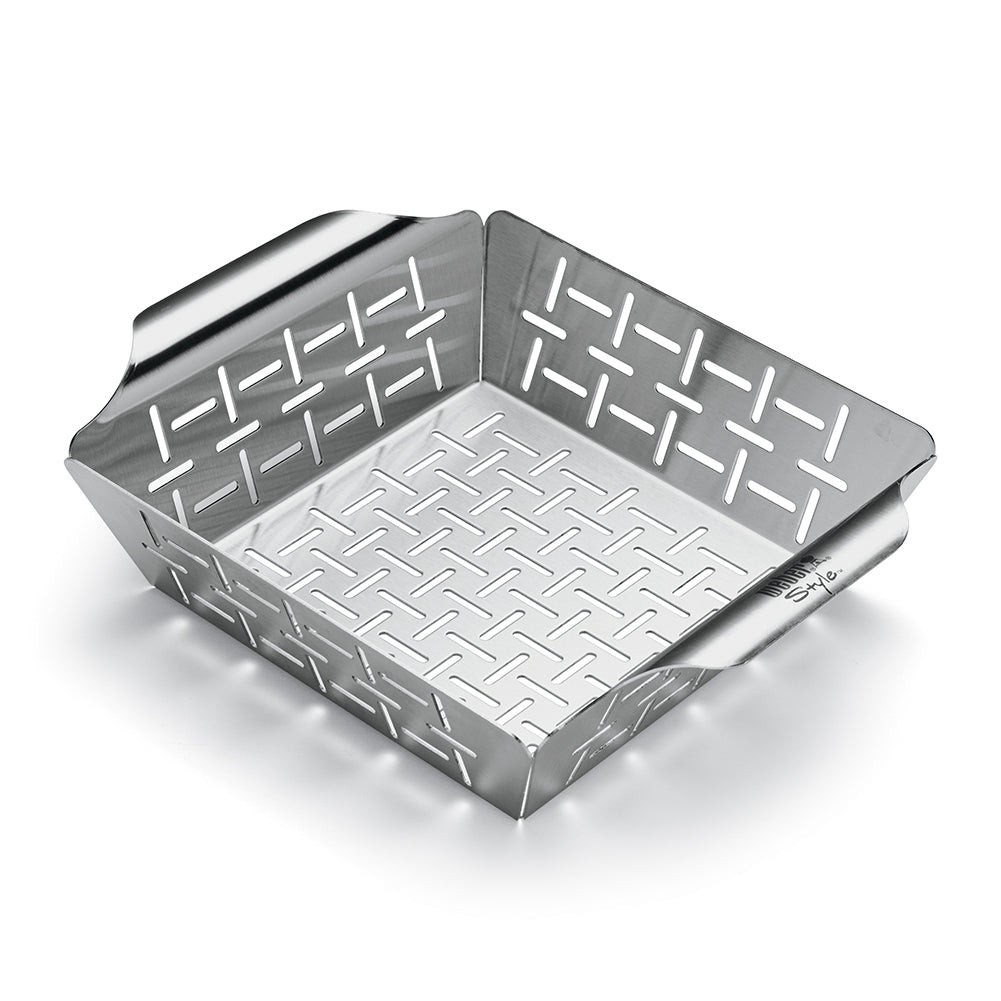 Weber 6481 Vassoio Verdura Inox Piccolo | Ideale per Famiglie
