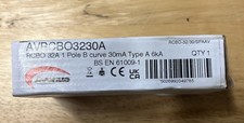 LEWDEN/AVENUE/CURVE RCBO-32/30/SPA B32A 30mA 6kA type A