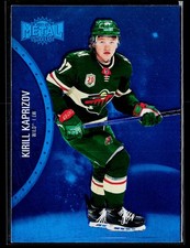 2021-22 SkyBox Metal Universe #27 Kirill Kaprizov Blue Spectrum Minnesota Wild