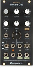 Erica Synths Hexinverter Mutant Clap Eurorack Module -  dition Noire
