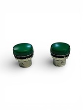 Sealed Allen Bradley 800FM-P3 SER A Round Metal Green Pilot Light  Lot of 2 