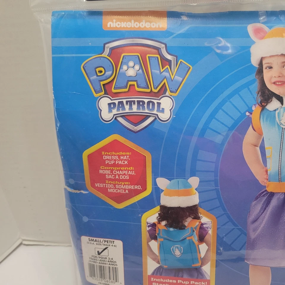 Новый Paw Patrol Эверест ребенка ясельного возраста размер лет 3-4 костюм для Хэллоуина - Изображение 3 из 4