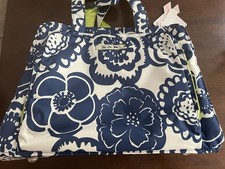 Ju Ju Be Diaper Bag Be Prepared Cobalt Blossoms New with Tags