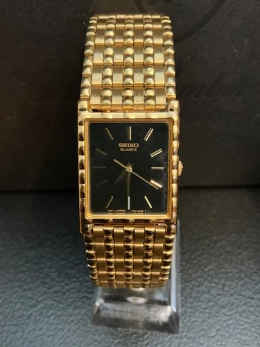 Seiko Quartz Tank Style 7N015039 VINTAGE RARE