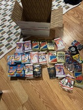 Lot Of 192 90s +Sealed Hockey Packs, Leaf, Score, O-Pee-Chee, Topps