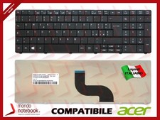 Tastiera Italiana per notebook ACER p/n MP-09G36I0-6981W NSK-AUF0E (Nera)