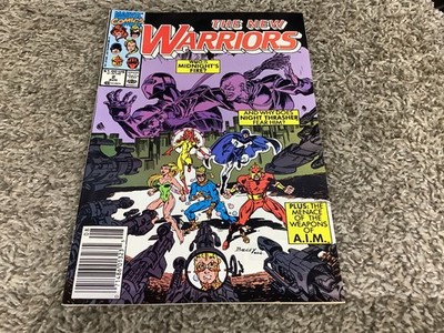 Marvel Comics The New Warriors #2 Aug 1990