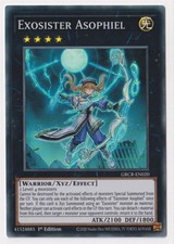 Yu-Gi-Oh TCG GRCR-DE020 SR Exosister Asophiel The Grand Creators