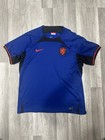 Netherlands Soccer Jersey 2022/23 Stadium Away Nike DN0693-455 Men’s Size XL
