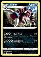 Drapion 122/202 Rare Sword & Shield Pokemon Moderately Played