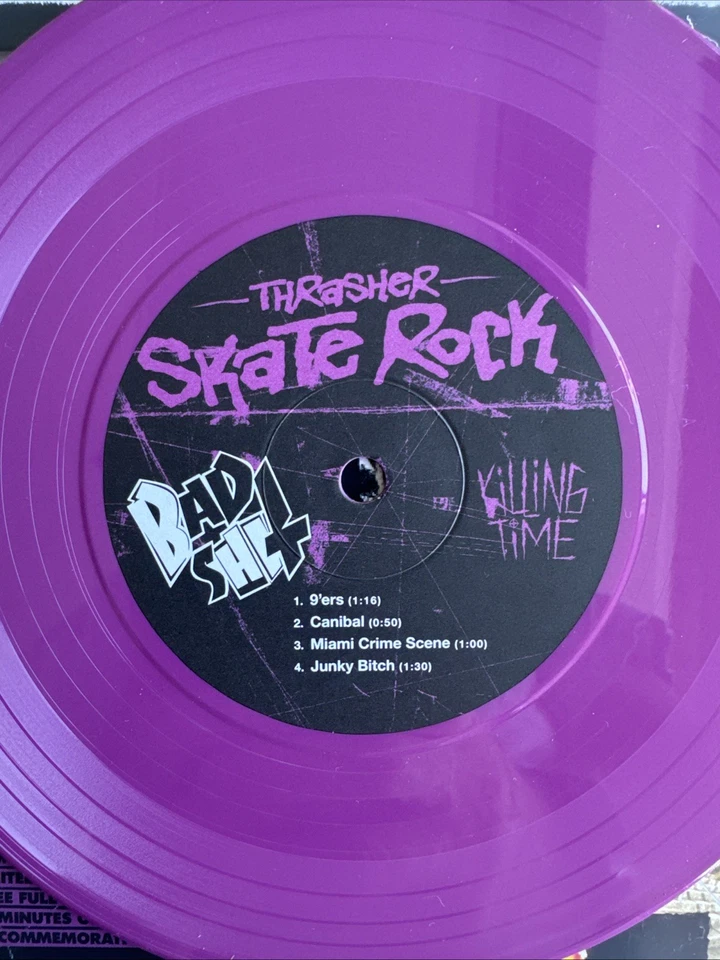 Thrasher Skate rock DVD + 7” Vinyl Of Bad Shit & LSDemons 2011 - Imagem 4 de 4