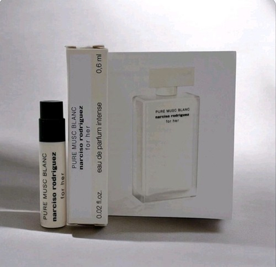 #ad #ad NARCISO RODRIGUEZ Pure Musc Blanc For Her Intense Sample Spray x 1 Pcs 0.6ml $14.99