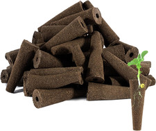50 Grow Sponges for Hydroponics - Seed Pods for Garden Seed Starter Pods Growing 0.28 per gallon
