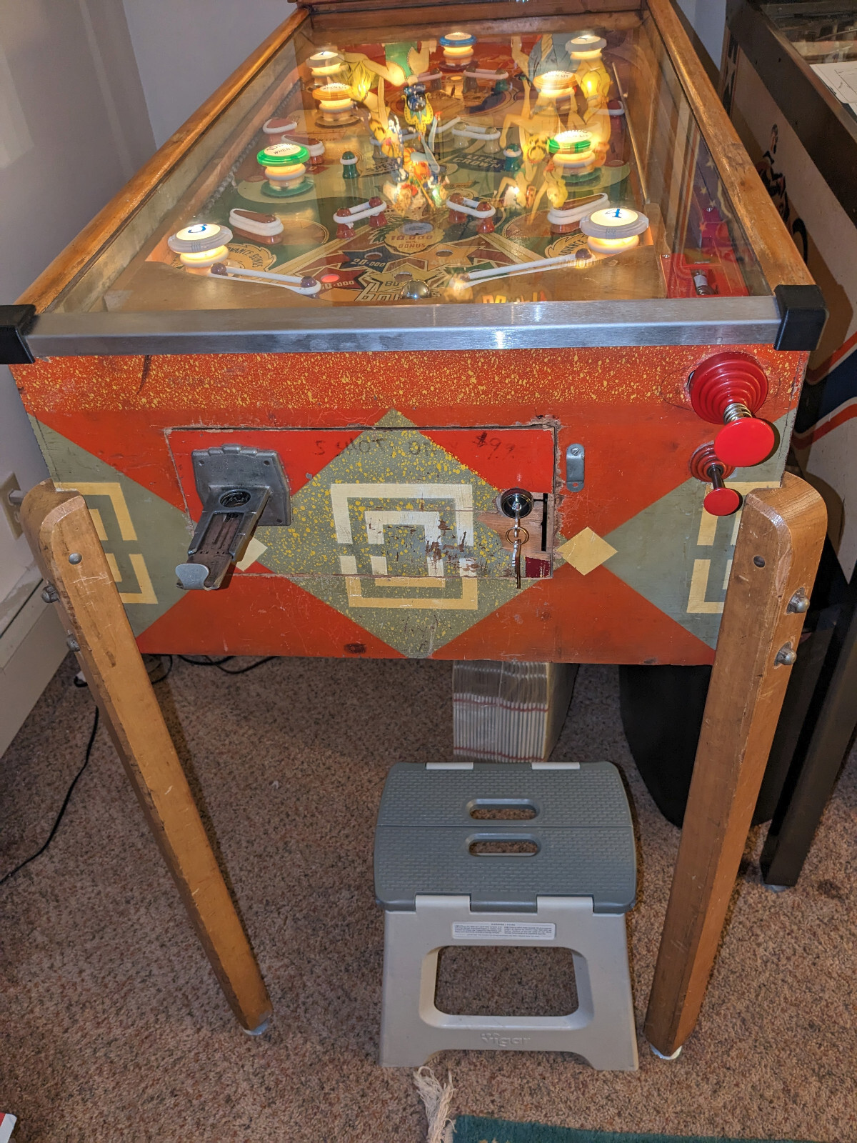 1947 Gottlieb Humpty Dumpty First Pinball with flippers! eBay