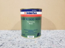 Interlux YVA327 Clear Wood Sealer Fast Drying Base Part A 1 Qt