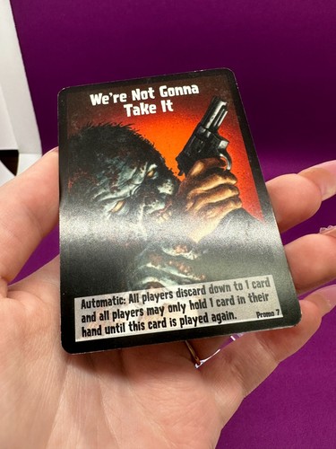 Zombies!!! - We're Not Gonna Take It Promo #7 2016 Twilight Creations *CCGHouse* - Picture 4 of 6