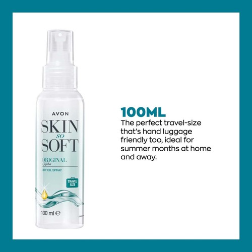 Avon Skin So Soft Dry Oil Spray | Moisturizer | Travel Essential | Original - Picture 9 of 13
