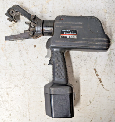 #ad #ad Huskie REC 458U Robo Crimp 6 Ton Crimping Compression 14.4 V Battery $199.99