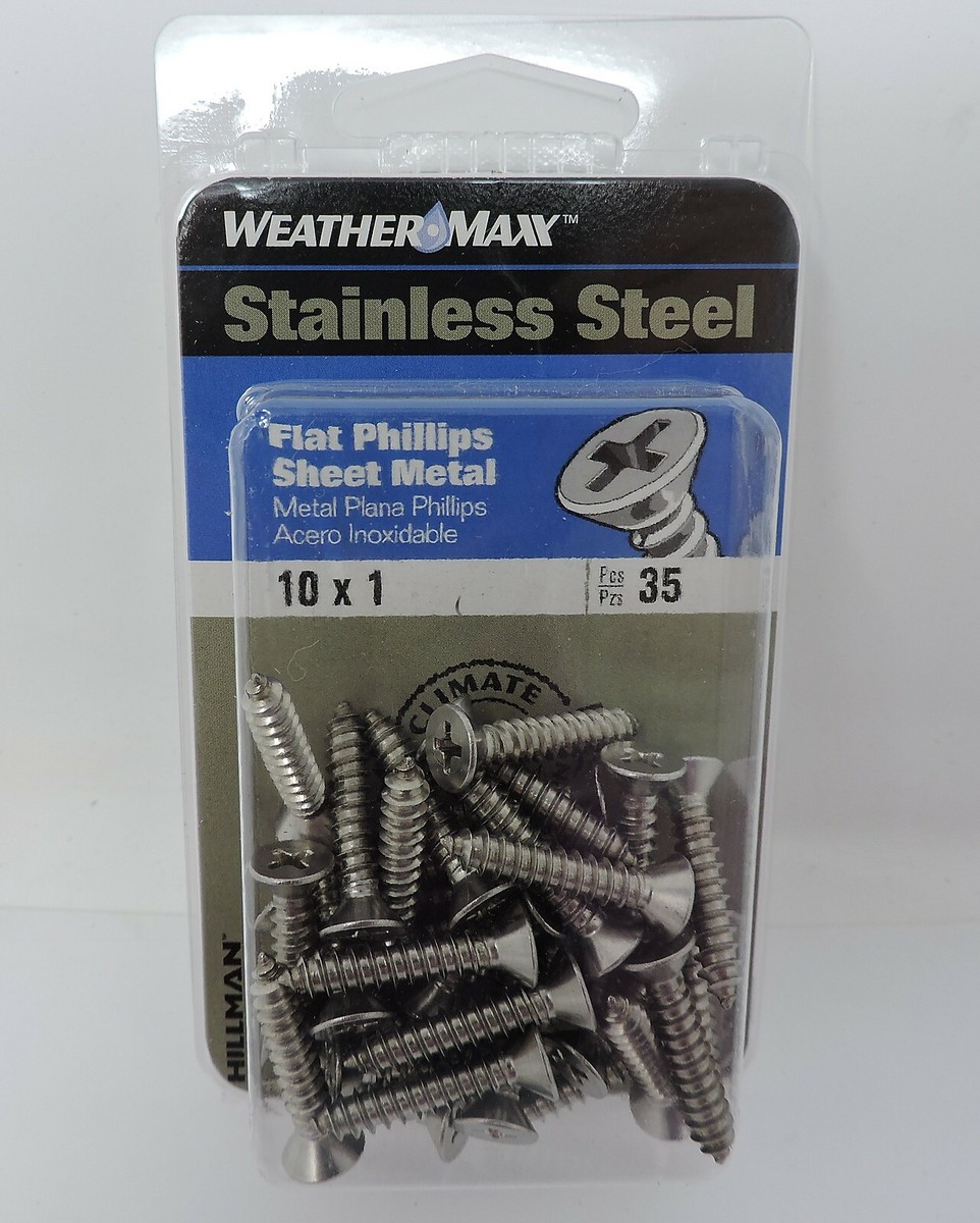 Hillman 127036 WeatherMax SS #10 x 1