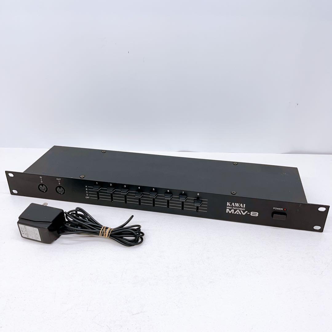 KAWAI MAV-8 MIDI PATCHBAY audio equipment MIDI interface w