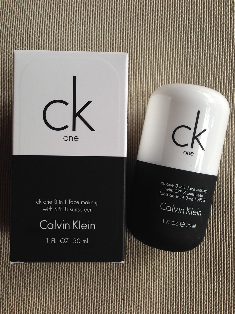 4 PACK Calvin Klein CK One 3-in-1 Face Makeup SPF 8 Foundation 1oz