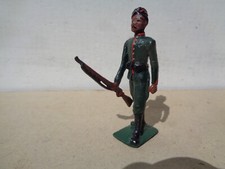 Britains, Indian Army 1900 2nd Gurkhas well done repainted 54mm lead soldier, TD