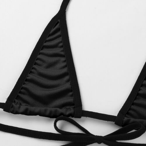FEESHOW Women's Micro Bikini Set Extreme Swimming Costume Swimsuit Lingerie AU - Picture 19 of 61