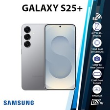 Samsung Galaxy S25+ Plus Android Cell Phone (Silver/12GB+256GB/Dual SIM/NEW)